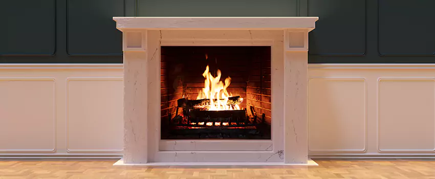 Open Flame Wood-Burning Fireplace Installation Services in Fort Lauderdale, Florida