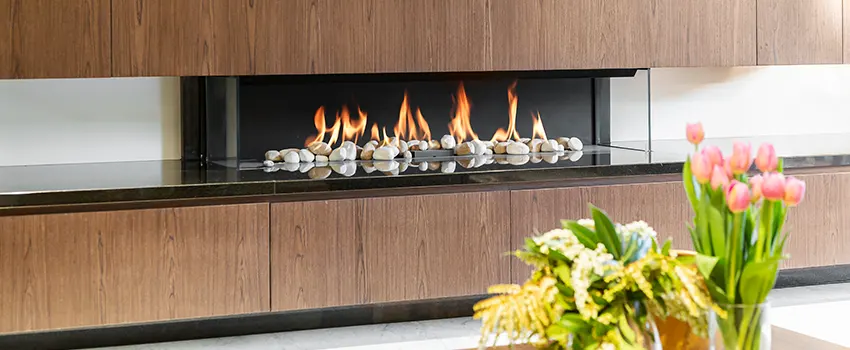 Double-height Fireplace Design Refurbishment in Fort Lauderdale, Florida